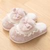 Women's Plush Cotton Slippers - Autumn/Winter 2024 Non-slip, Warm, Poop-Feeling Indoor House Shoes
