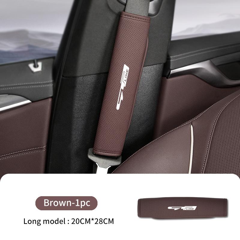 Car Safety Belt Shoulder Pad Seatbelt Protection Cover For KIA K5 K2 Optima Soul Spectra Niro Cadenza Sephia Carens