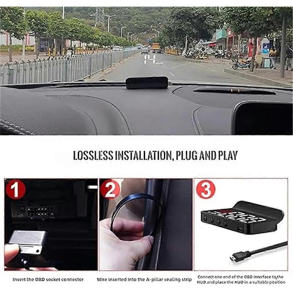 M3 Car Obd2 Hud Head Up Display Digital, Car M3 Obd2 Head Up Display Hud