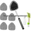 Telescopic Microfiber Car Window Cleaning & Defogging Brush Set