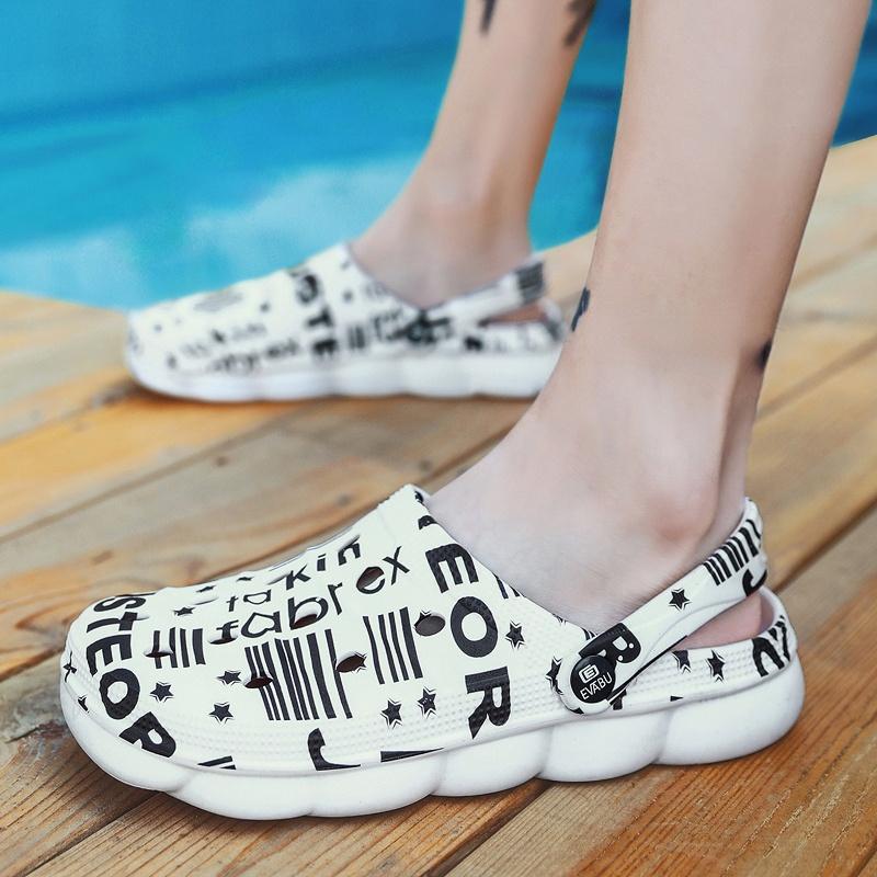 Men Causal Summer Sandals Eva Garden Clogs Sandals Soft Comfortable Shoes Men Slip On Beach Water Slippers Zapatos Hombre