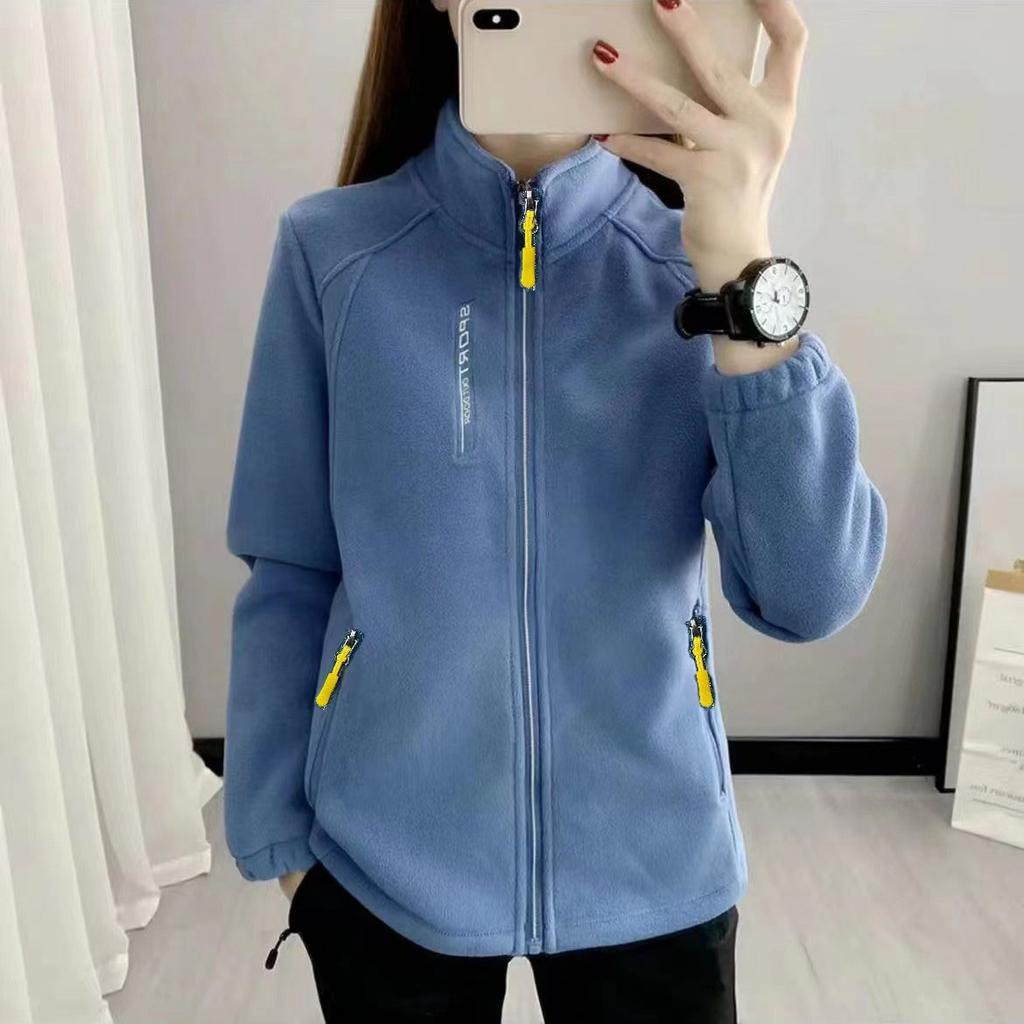 Plus Size Coats for Women Winter Spring Warm Casual Outdoor Sportswear Hiking Jogging Yoga Lady Cardigan jackets Chaqueta