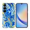 For Samsung Galaxy A25 5G (Global) (161.0mm) Case Marble Pattern Printing Soft TPU Phone Cover