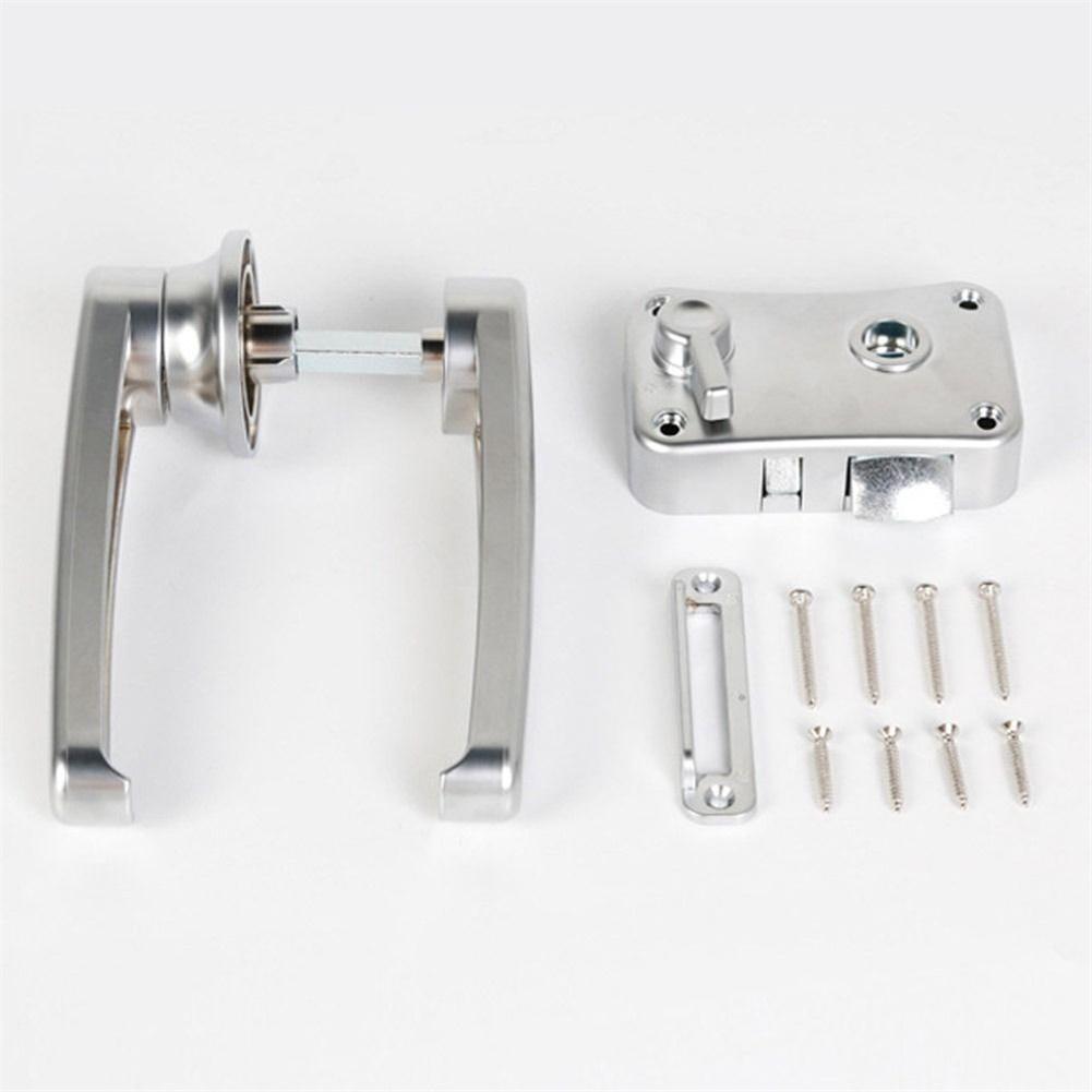 RV Toilet Door Lock Bathroom Door Lock Yacht RV Caravan Boat Latch Handle Knob Locks For Furniture Hardware Accessories