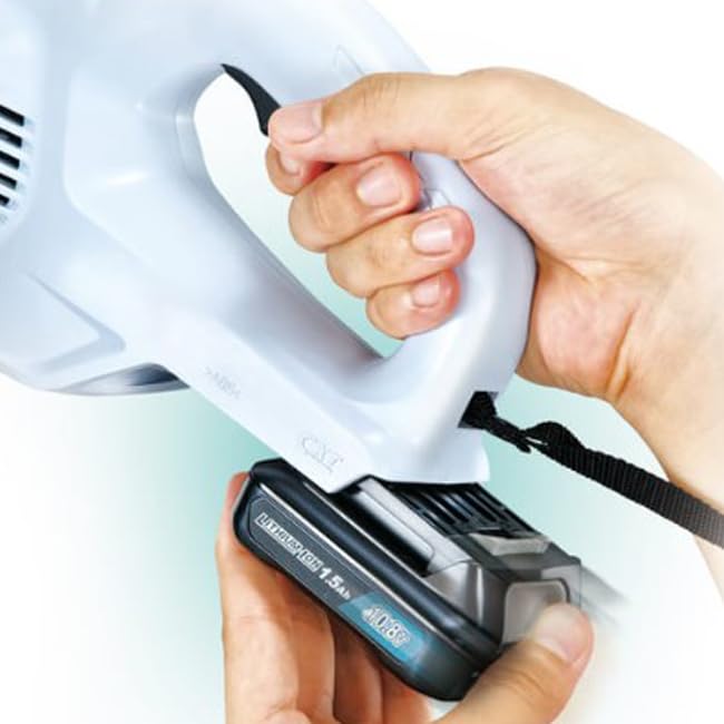 Cordless Vacuum Cleaner CL107FDSHW Pack Round Brush Set SHIBASHO Original Set Manufacturer Genuine Product (paper Type/one-touch Switch) + (Snow