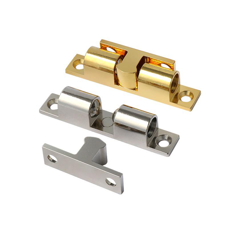 Zinc Alloy Magnetic Ball Catch Latch for Cabinet Doors - Silver