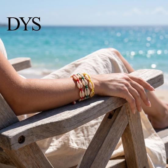 Natural Shell Jewelry for Vacation Handmade Seashell Bracelet, Boho Beaded Adjustable Flexible Rope Bracelets All Sizes Woven String Bracelet