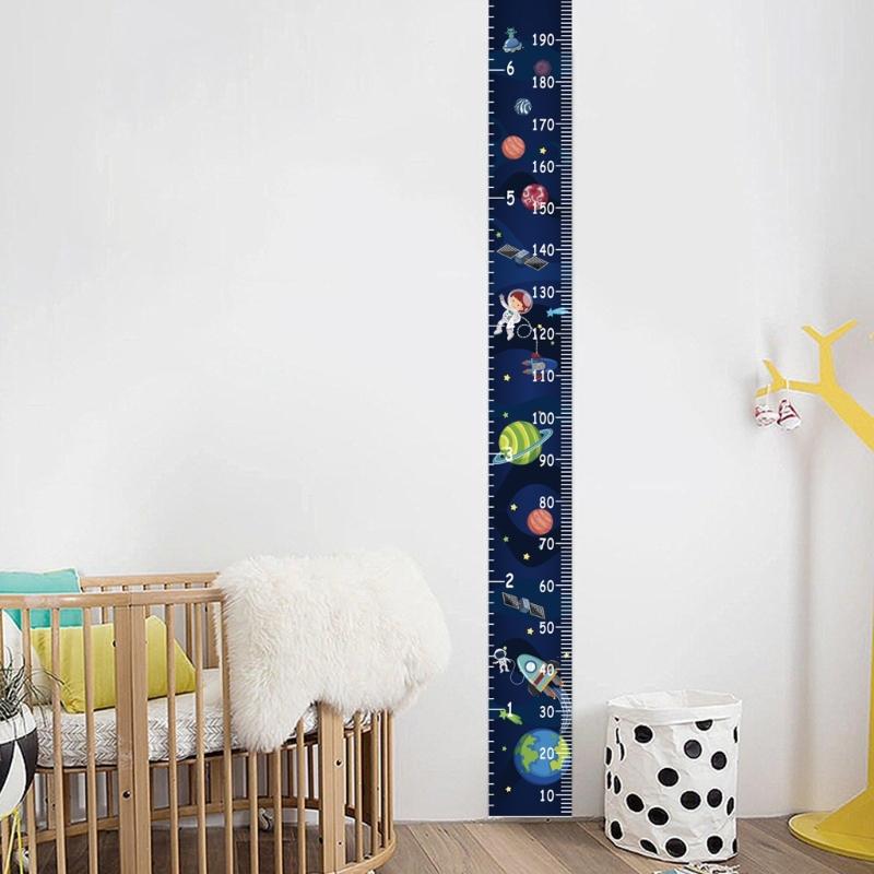 Creative Cartoon Decoration Kids Height Growth Chart Ruler for Kids Wall Meter