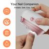 4-IN-1 Electric Nail Clippers With Trimmer Grind Polish UV Lamp Automatic Anicure Trimmer Adult Baby Fingernail Toe Scissors