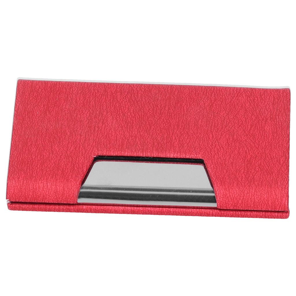 Business Name Card Holder Case Stainless Steel Organizer Portable for Business Works