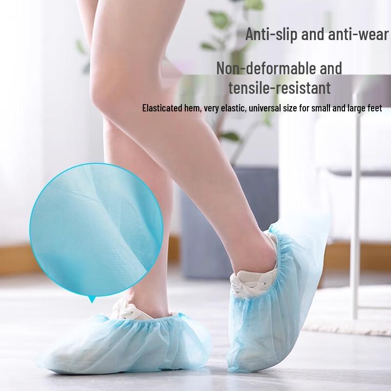 Chahua Disposable PE Film Shoe Covers