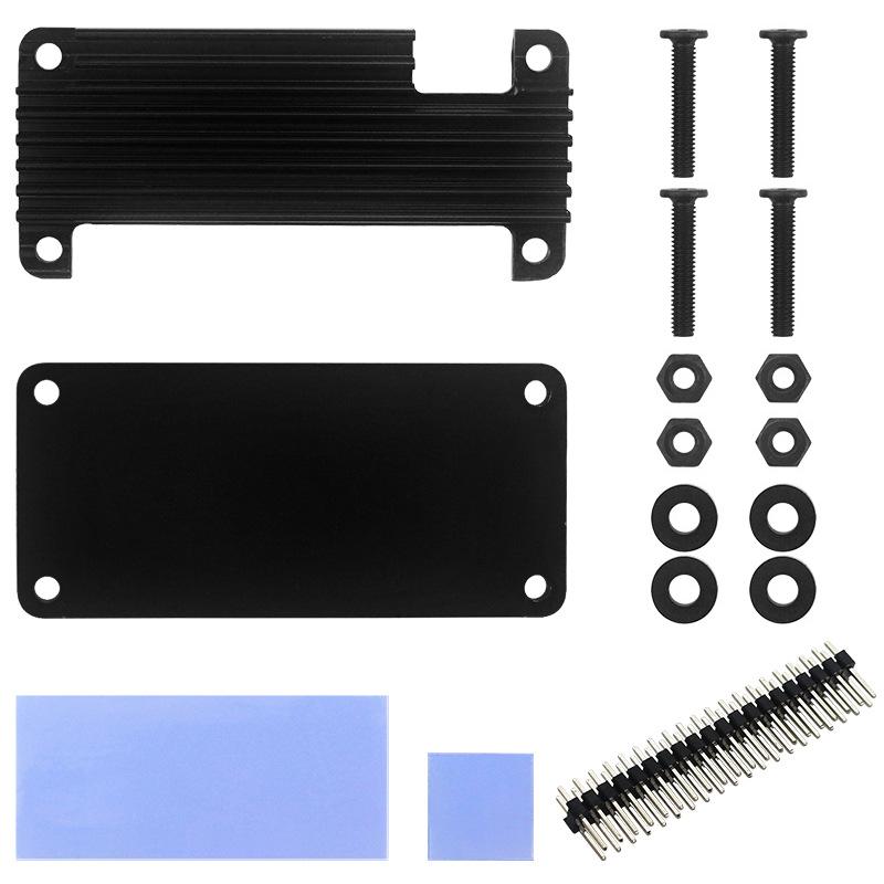 Universelles Schutzgehäuse DIY Hülle Kühlgehäuse Aluminiumlegierung Gehäuse-Kit für Raspberry Pi Zero 2W