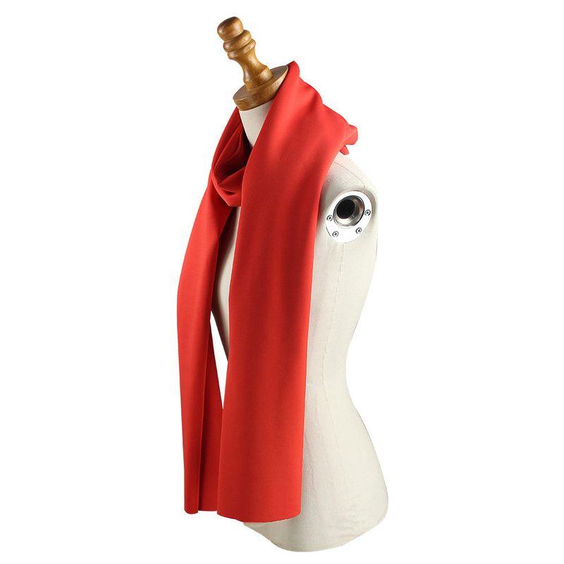 

Fatui Executive Officer Cosplay Costume for the Prince of Winter, Fatui Executive Officer Cosplay Costume Red Scarf M