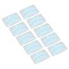 10 Pairs Silicone Eyelash Extension Under Eye Pads   Arch Shape Reusable Eyelash Extension Patches