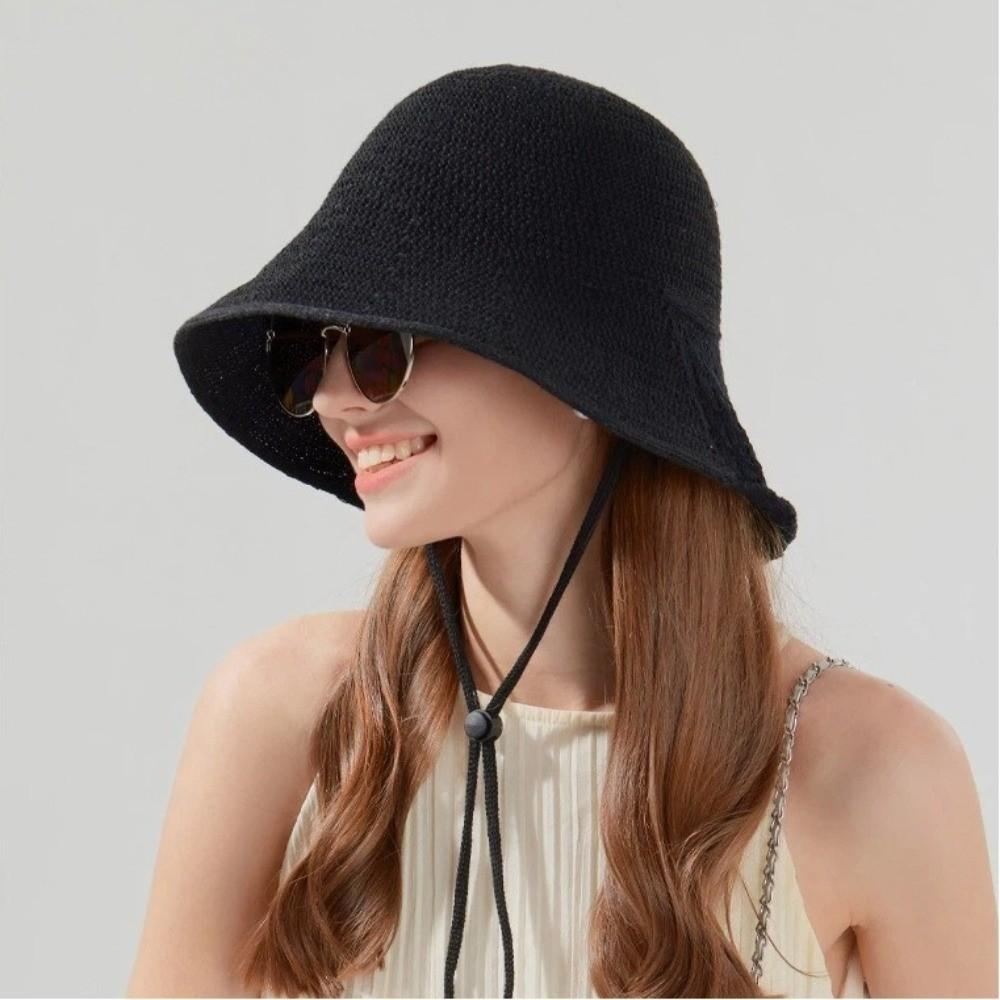 Small Shawl Sun Hat UV Protection Bucket Hat Fashion Sun Protection Hat Women