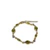 Wizard of Oz Green Flash Diamond Bracelet Women's Light Luxury Temperament Niche High-end Sense Exquisite Super Flash Olive Green Jewelry