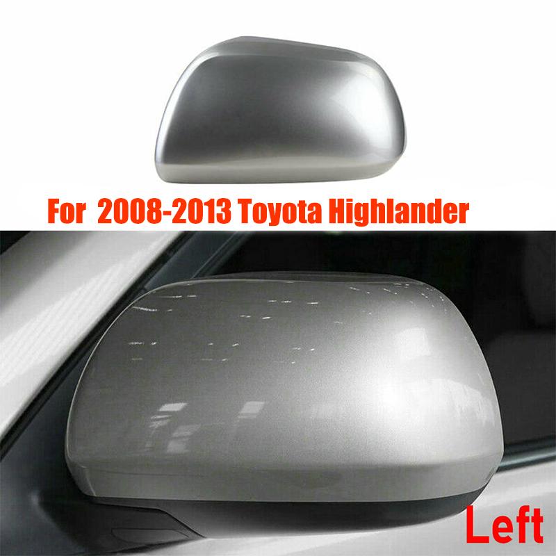 

Для Toyota Highlander 2008-2013 2 шт. Накладка на крышку зеркала заднего вида бокового крыла двери автомобиля с правой и левой стороны ABS