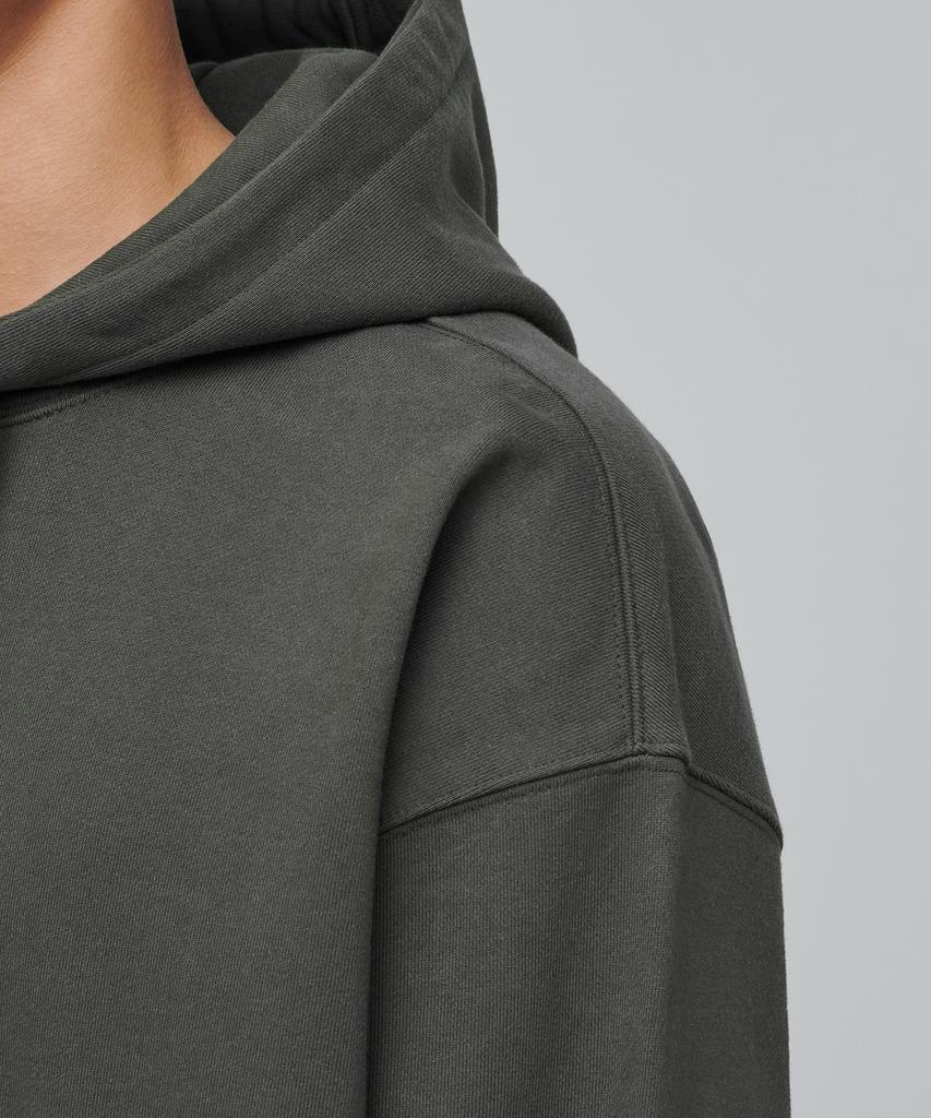 Musinsa Standard Heavyweight Oversized Hooded Sweat Zip-Up [Dusty Khaki]