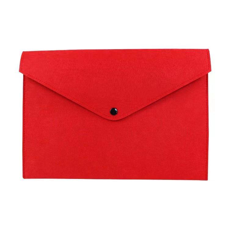 Felt A4 Handbag Business Document Clutch