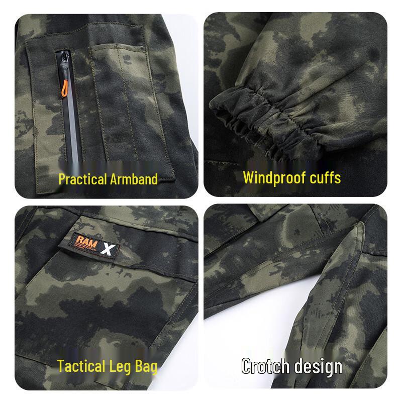Hershield Men's Camouflage Work Suit