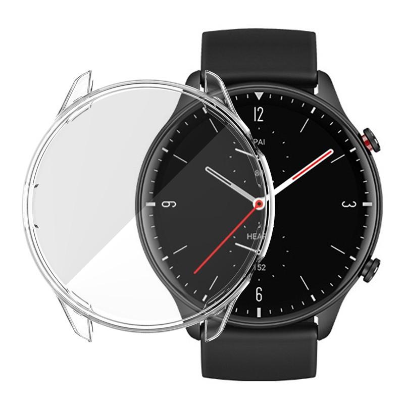 Compatible TPU Electroplated Watch Cover for Huami Amazfit GTR 2/GTR 2e - Full Coverage & Drop-Proof Protection.