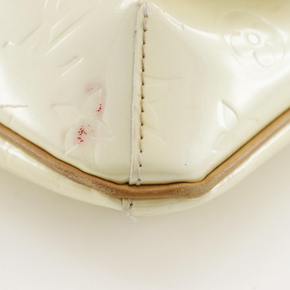 Louis Vuitton Thompson Street Shoulder Bag M91203 Perle Off White Monogram Vernis Women Used
