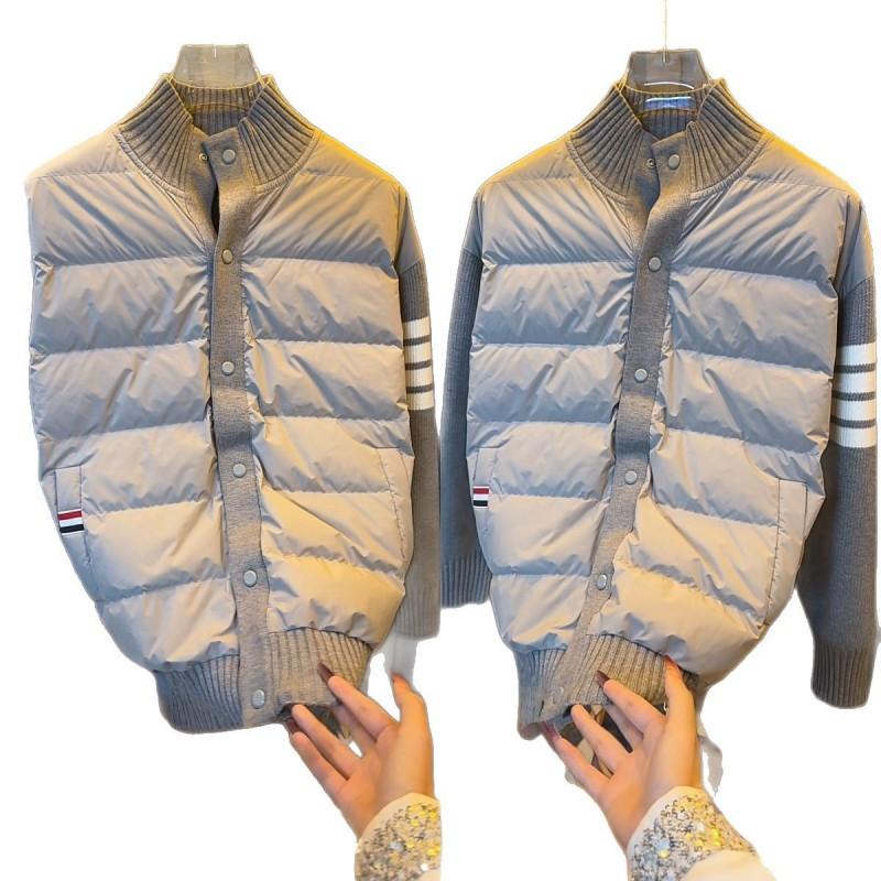 High-Quality Mens Cotton Jacket Slim Fit Trendy Streetwear Versatile Winter Outerwear