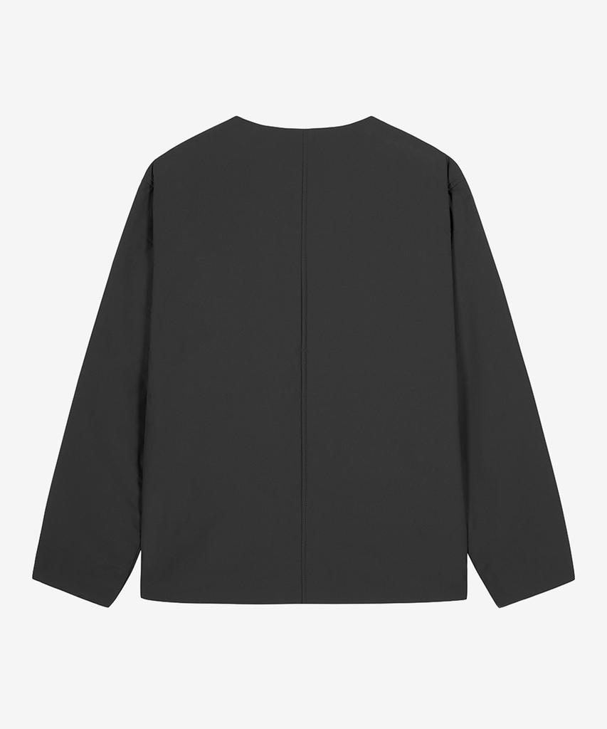 New Balance Nbnqf4M931 / Men Cloud Padded Cardigan (Charcoal)