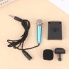 1Pc 3.5Mm Mini Microphone With Stand Stereo Studio Mic For Smart Phone Laptop Desktop Handheld Microphone Portable Mini Mic
