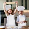 2 Pack Kids Chef Apron and Hat, Adjustable Kitchen Cooking Apron with Two Pockets for Girls Boys