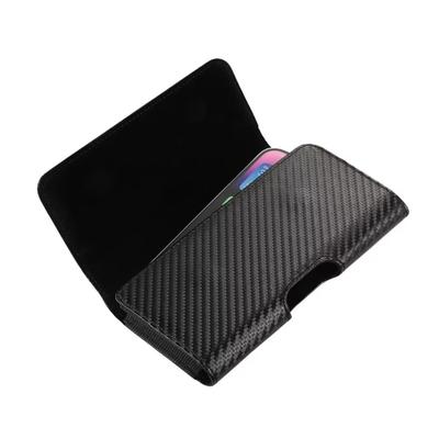 New Universal PU Leather 360° Rotation Phone Case Pouch for 5.2"-7" Mobile Phones with Flip Waist Bags Belt Clip Cover Phone Bag