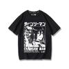 Anime Summer T-shirt Women Chainsaw Man Manga Graphic Men Cotton Short Sleeve Tee Plus Size Women Tops Summer Streetwear Unisex