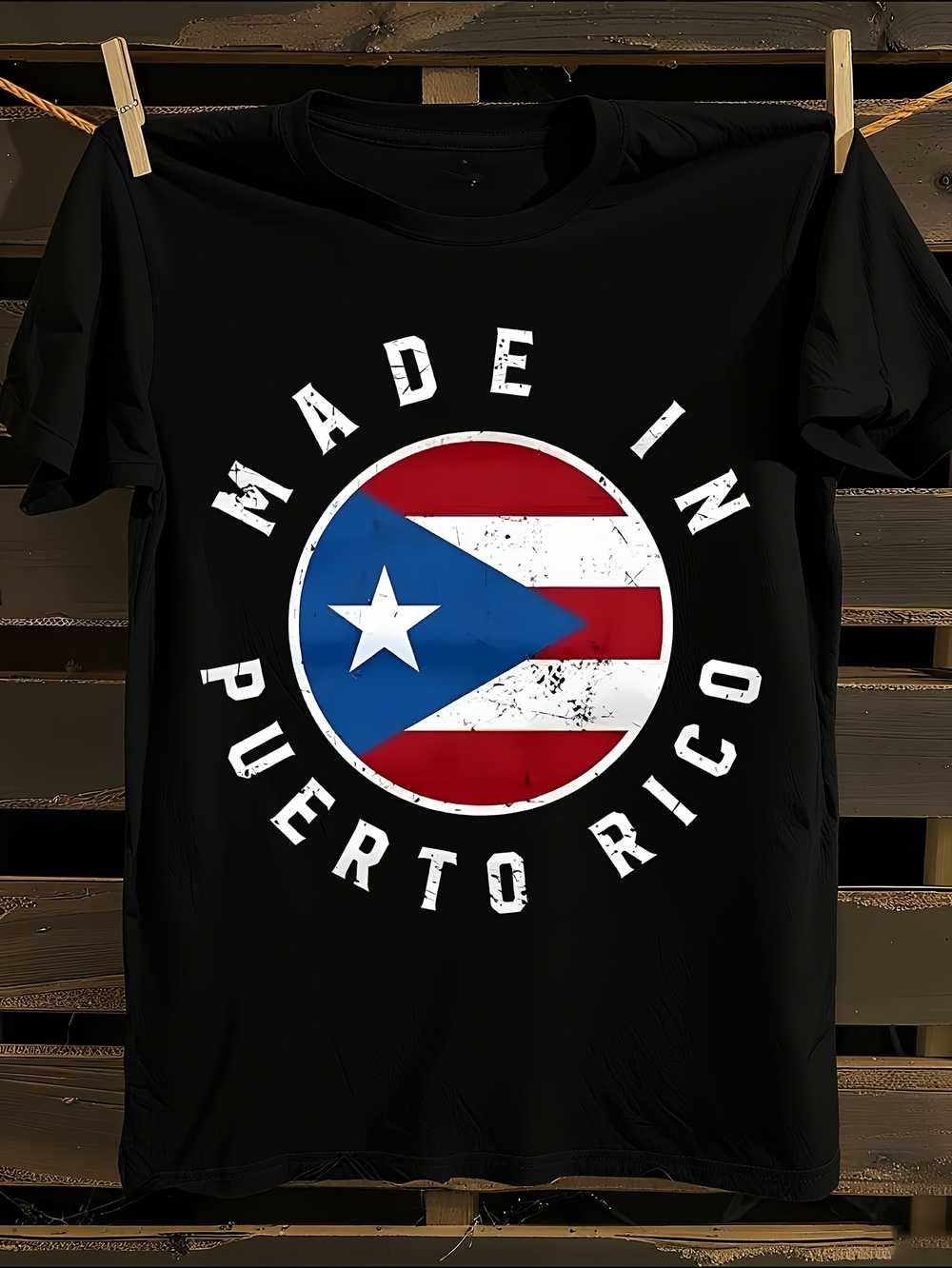

Puerto Rico Flag T-Shirt Mens Tshirt Womens Tshirts with Letters Print Short Sleeves T-Shirt Casual Street Tee Shirt Top S
