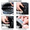 2X T10 W5W 5050 6SMD RGB LED Bulb Car Atmosphere Clearance Lamp for Door Reading Dome Interior Lighting with Remote Control 12V Dome Lights 6