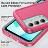 For Samsung Galaxy A16 4G/5G Case Kickstand Phone Cover PC+Silicone+EVA 3-in-1 Design