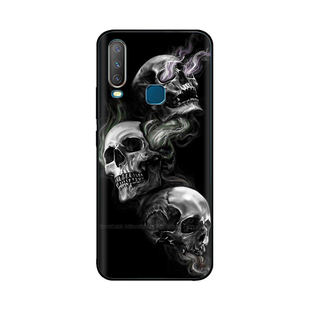 Silikonhülle Für vivo Y12 Y15 Y17 Hülle Weiche Abdeckung Handyhülle Für vivo 1904 1940 vivoY12 Y 12 Hülle Fundas Silikon-Stoßfänger-Abdeckung