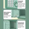 Money Box With Fingerprint Piggy Bank Atm Savings Box For Coins Cash Safe Large Coin Bank Password Lock For Children