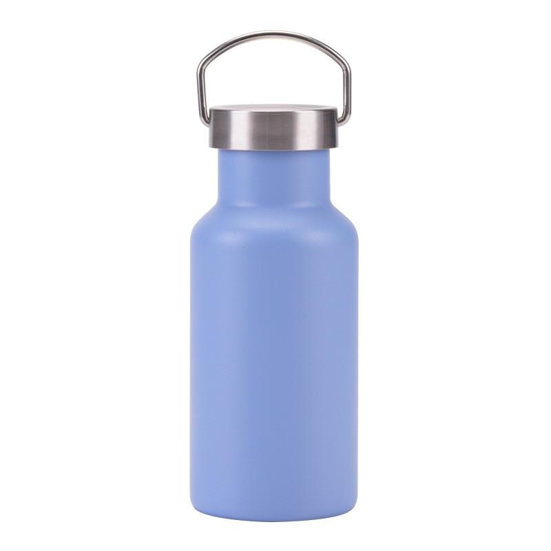 350ml Double-Wall Stainless Steel Travel Mug With Handle Vacuum Insulated Outdoor Sports Daily Use