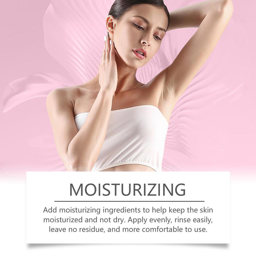 OceAura Gentle Hair Removal Spray for Underarms, Legs, and Arms - Skin-Deep Cleansing, Non-Irritating Formula