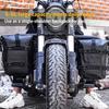 Water Resistant Motorcycle Saddlebag Featuring 20L Capacity And Easy Installation For Long Trips