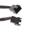 1Pc Case Fan Adapter Connector Cable Usb 2.0 A Male To 3-Pin Pwm 5V Usb Sleeved Fan Power Adapter Cable