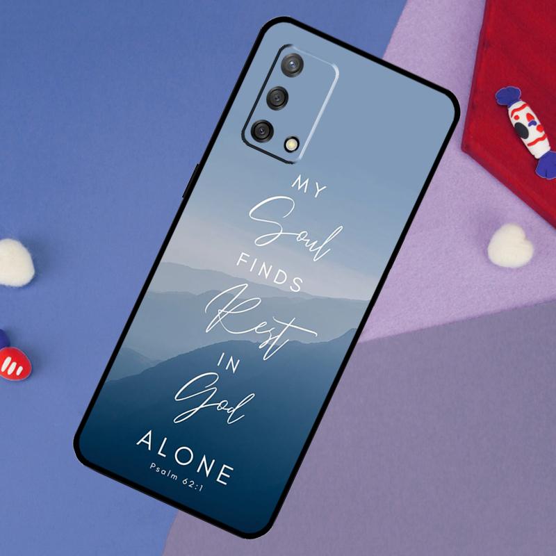 Christian Psalms Case For Oppo A6 Pro A5 A18 A38 A58 A78 A98 A54 A74 A94 A17 A57 A80 A60 A40 A96 A76 A16 A15