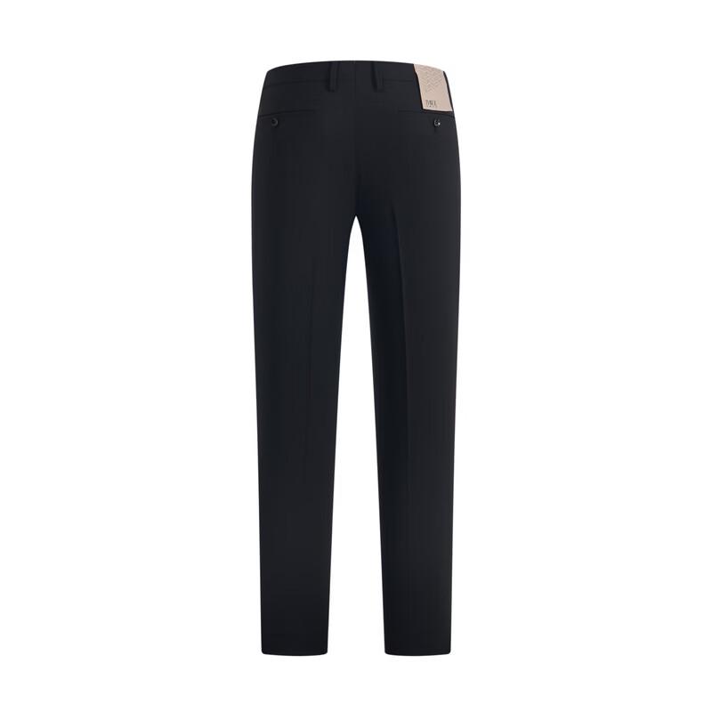 Jiumuwang Men's Wool & Silk Blend Suit Pants