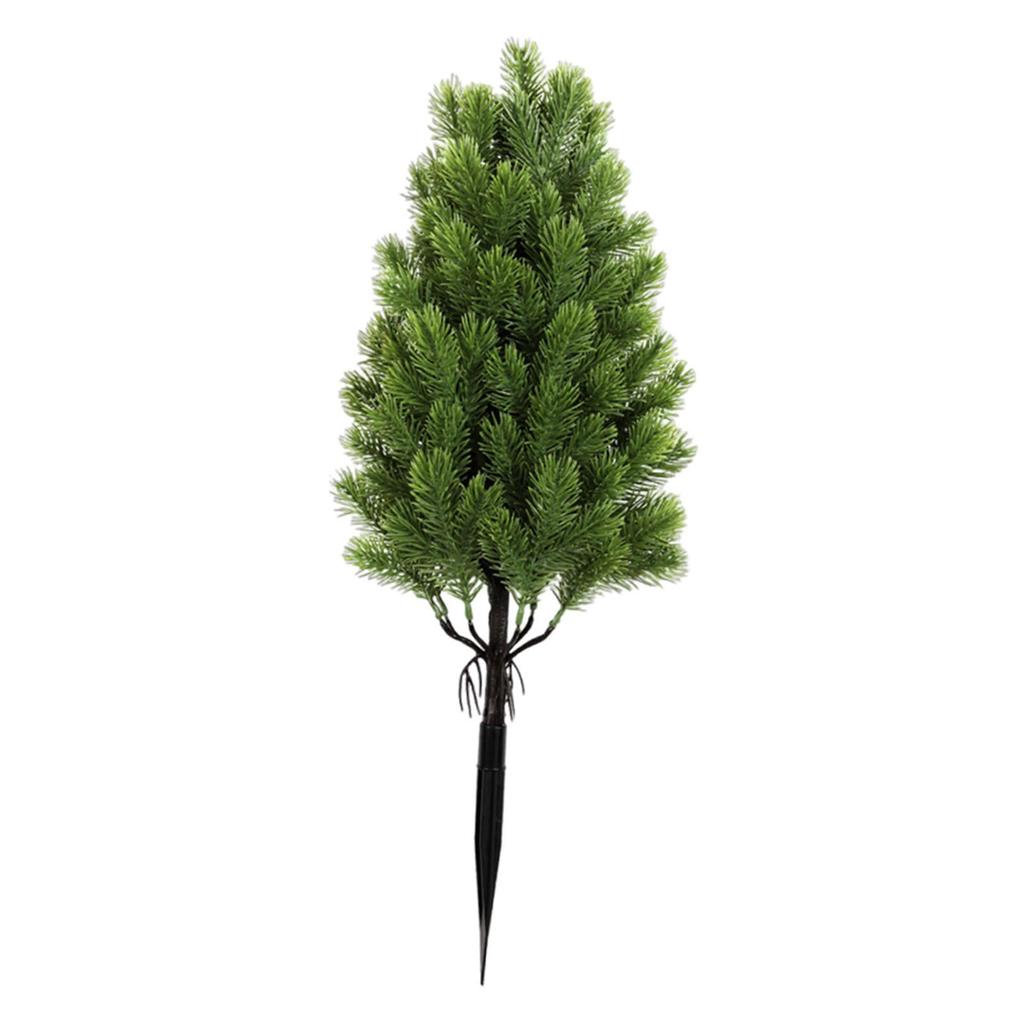 Artificial Tree Easy to Install Sun Resistant Realistic Bushes Plants for Front Porch Pathway Indoor/Outdoor Outside Balcony