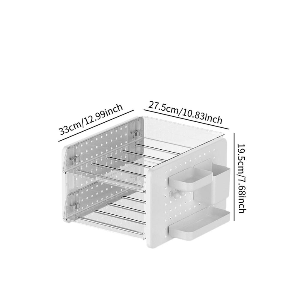 Compact And Reliable Desktop Organizer for Books, Multi-function Pegboard Game Room Table.