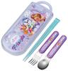 Bento Chopsticks for Trio Set Paw Patrol Kids, (Chopsticks, Spoon, Fork, 16.5cm), Unicorn, Girl, TACC2-A