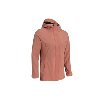 Outdoor Climbing Sports Three-In-One Fleece Hooded Jacket Women Jackets Rose-Red 1364593-661