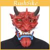 Fangs Ghost Mask Halloween Costume Prop Resin Scary Face Cover For Decoration