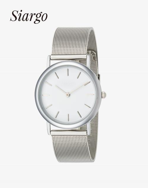 [SIARGO] Мужские стальные наручные часы SIARGO Oregano Collection SG-008M-SW Standard