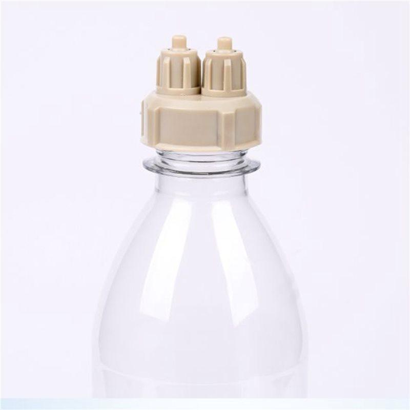 Premium-12X Aquarium CO2 System Generator Bottle Cap Fish Tank Plant Air Diffuser Generator Tool Carbon Dioxide Reactor